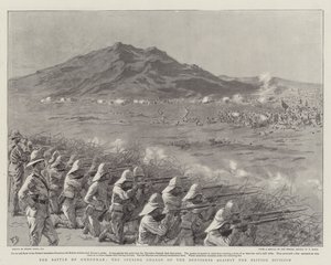 La Batalla de Omdurman, la Carga Inicial de los Derviches contra la División Británica
